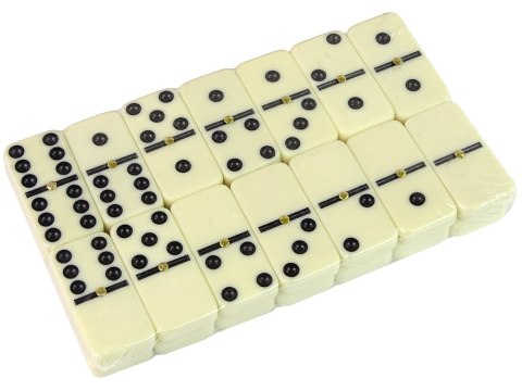Gra Logiczna Domino Drewniane Opakowanie 28 Elementów Gra Logiczna Domino Drewniane Opakowanie 28 Elementów