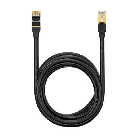 Szybki kabel sieciowy patchcord RJ45 10Gbps Cat 7 Speed Seven 8m czarny Szybki kabel sieciowy patchcord RJ45 10Gbps Cat 7 Speed Seven 8m czarny