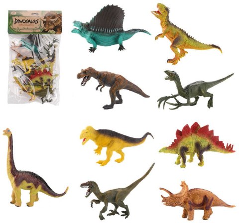 DINOZAURY 9 SZTUK DINOZAURY 9 SZTUK