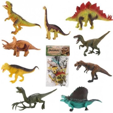 DINOZAURY 9 SZTUK DINOZAURY 9 SZTUK