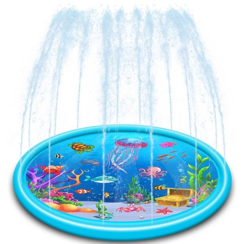 Mata Wodna - Zraszacz Skarby Oceanu śred 110cm PVC Mata Wodna - Zraszacz Skarby Oceanu śred 110cm PVC