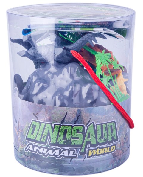 DUZY ZESTAW W TUBIE DINOZAURY FIGURY 34 ELE T-REX DUZY ZESTAW W TUBIE DINOZAURY FIGURY 34 ELE T-REX