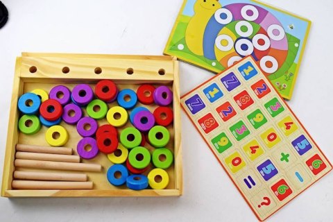SORTER UKŁADANKA LOGICZNA PIRAMIDKI DREWNIANE SORTER UKŁADANKA LOGICZNA PIRAMIDKI DREWNIANE