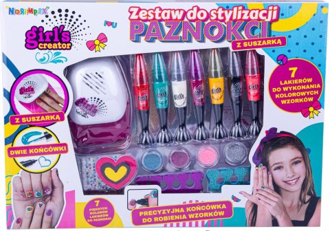 ZESTAW DO MALOWANIA PAZNOKCI SUSZARKA LAKIERY SPA ZESTAW DO MALOWANIA PAZNOKCI SUSZARKA LAKIERY SPA