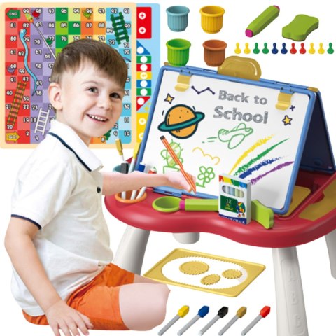 DUŻA TABLICA EDUKACYJNA STOLIK MAGNETYCZNA KREDOWA DWUSTRONNA GRY PLANSZOWE DUŻA TABLICA EDUKACYJNA STOLIK MAGNETYCZNA KREDOWA DWUSTRONNA GRY PLANSZOWE
