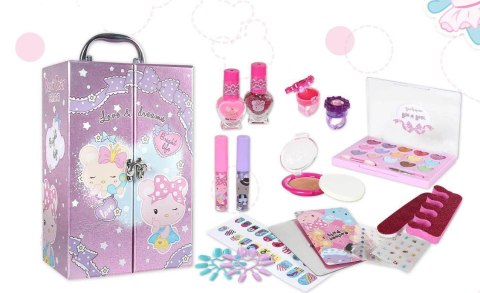 DUŻY KUFEREK WALIZKA KOSMETYKÓW PAZNOKCI MAKIJAŻ MAKEUP ZESTAW PIĘKNOŚCI DUŻY KUFEREK WALIZKA KOSMETYKÓW PAZNOKCI MAKIJAŻ MAKEUP ZESTAW PIĘKNOŚCI