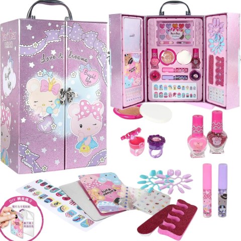 DUŻY KUFEREK WALIZKA KOSMETYKÓW PAZNOKCI MAKIJAŻ MAKEUP ZESTAW PIĘKNOŚCI DUŻY KUFEREK WALIZKA KOSMETYKÓW PAZNOKCI MAKIJAŻ MAKEUP ZESTAW PIĘKNOŚCI