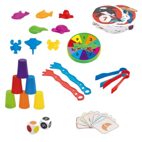 DUŻY ZESTAW EDUKACYJNY NAUKA LICZENIA KOLORÓW GRA MONTESSORI SORTER KUBKI DUŻY ZESTAW EDUKACYJNY NAUKA LICZENIA KOLORÓW GRA MONTESSORI SORTER KUBKI