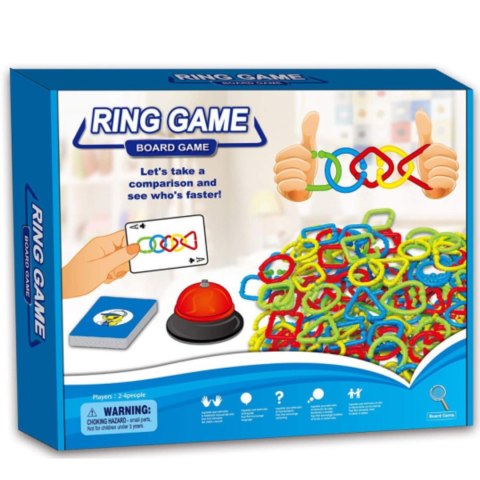 GRA ZRĘCZNOŚCIOWA RING GAME POŁĄCZ OBRĘCZE KARTY GRA ZRĘCZNOŚCIOWA RING GAME POŁĄCZ OBRĘCZE KARTY