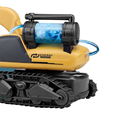 DUŻA HYDRAULICZNA KOPARKA ŁYŻKA ZDALNIE STEROWANA NA PILOT RC ŚWIATŁO LED DUŻA HYDRAULICZNA KOPARKA ŁYŻKA ZDALNIE STEROWANA NA PILOT RC ŚWIATŁO LED