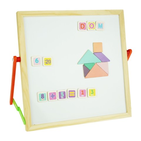 EDUKACYJNA SENSORYCZNA TABLICA MAGNETYCZNA KREATYWNA ZEGAR TANGRAM KARTY EDUKACYJNA SENSORYCZNA TABLICA MAGNETYCZNA KREATYWNA ZEGAR TANGRAM KARTY