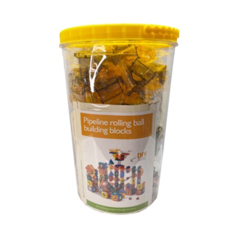 KLOCKI KONSTRUKCYJNE TOR KULKOWY WAFLE NAKLEJKI W WIADERKU UKŁADANKA 246 el KLOCKI KONSTRUKCYJNE TOR KULKOWY WAFLE NAKLEJKI W WIADERKU UKŁADANKA 246 el
