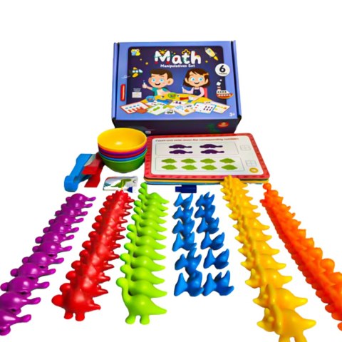 ZESTAW EDUKACYJNY NAUKA LICZENIA FIGURKI DINOZAURY KARTY GRA ZRĘCZNOŚCIOWA ZESTAW EDUKACYJNY NAUKA LICZENIA FIGURKI DINOZAURY KARTY GRA ZRĘCZNOŚCIOWA