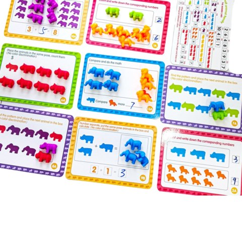 ZESTAW EDUKACYJNY NAUKA LICZENIA FIGURKI MONTESSORI KARTY GRA ZRĘCZNOŚCIOWA ZESTAW EDUKACYJNY NAUKA LICZENIA FIGURKI MONTESSORI KARTY GRA ZRĘCZNOŚCIOWA
