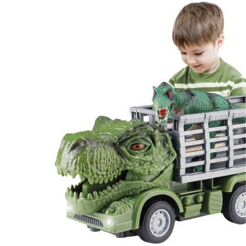 AUTO CIĘŻARÓWKA DINOZAUR ZDALNIE STEROWANY NA PILOT ŚWIATŁO RC TREX FIGURKA AUTO CIĘŻARÓWKA DINOZAUR ZDALNIE STEROWANY NA PILOT ŚWIATŁO RC TREX FIGURKA