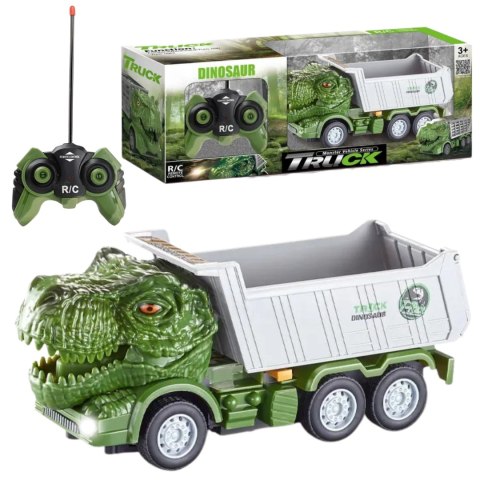 AUTO WYWROTKA DINOZAUR ZDALNIE STEROWANA NA PILOT RC MASZYNA BUDOWLANA LED AUTO WYWROTKA DINOZAUR ZDALNIE STEROWANA NA PILOT RC MASZYNA BUDOWLANA LED