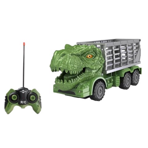 CIĘŻARÓWKA DINOZAUR ZDALNIE STEROWANY PILOTEM OTWIERANA KLAPA PILOT LED RC CIĘŻARÓWKA DINOZAUR ZDALNIE STEROWANY PILOTEM OTWIERANA KLAPA PILOT LED RC