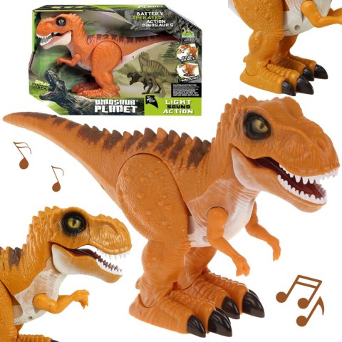 DINOZAUR EFEKTY ŚWIETLNE I DŹWIĘKOWE RUCHOMY ŚWIECĄCE OCZY ODGŁOSY RYKU DINOZAUR EFEKTY ŚWIETLNE I DŹWIĘKOWE RUCHOMY ŚWIECĄCE OCZY ODGŁOSY RYKU