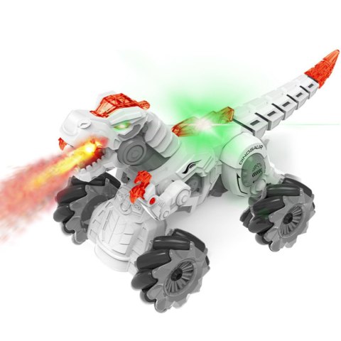DINOZAUR SMOK ROBOT ZDALNIE STEROWANY ŚWIATŁO DŻWIĘK CHODZI PARA DYM RYCZY DINOZAUR SMOK ROBOT ZDALNIE STEROWANY ŚWIATŁO DŻWIĘK CHODZI PARA DYM RYCZY