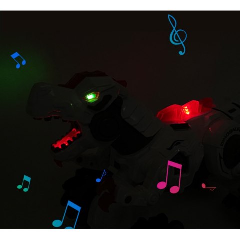 DINOZAUR SMOK ROBOT ZDALNIE STEROWANY ŚWIATŁO DŻWIĘK CHODZI PARA DYM RYCZY DINOZAUR SMOK ROBOT ZDALNIE STEROWANY ŚWIATŁO DŻWIĘK CHODZI PARA DYM RYCZY