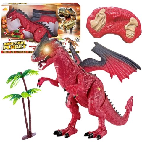 DINOZAUR SMOK ZDALNIE STEROWANY RC ŚWIATŁO DŻWIĘK CHODZI RYCZY ŚWIECI DUŻY DINOZAUR SMOK ZDALNIE STEROWANY RC ŚWIATŁO DŻWIĘK CHODZI RYCZY ŚWIECI DUŻY