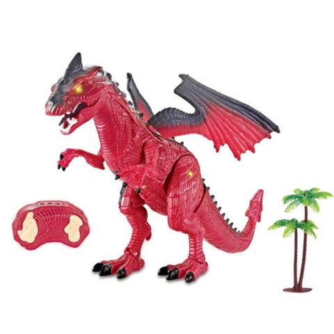 DINOZAUR SMOK ZDALNIE STEROWANY RC ŚWIATŁO DŻWIĘK CHODZI RYCZY ŚWIECI DUŻY DINOZAUR SMOK ZDALNIE STEROWANY RC ŚWIATŁO DŻWIĘK CHODZI RYCZY ŚWIECI DUŻY
