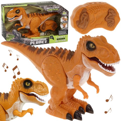 DINOZAUR ZDALNIE STEROWANY ŚWIATŁO DŻWIĘK ZESTAW Z PILOTEM RC RYCZY CHODZI DINOZAUR ZDALNIE STEROWANY ŚWIATŁO DŻWIĘK ZESTAW Z PILOTEM RC RYCZY CHODZI