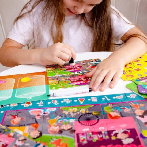GRA EDUKACYJNA PUZZLE DETEKTYW CUKIERKOWA WRÓŻKA LUPA ROTER KAFER GRA EDUKACYJNA PUZZLE DETEKTYW CUKIERKOWA WRÓŻKA LUPA ROTER KAFER