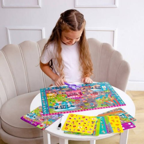 GRA EDUKACYJNA PUZZLE DETEKTYW CUKIERKOWA WRÓŻKA LUPA ROTER KAFER GRA EDUKACYJNA PUZZLE DETEKTYW CUKIERKOWA WRÓŻKA LUPA ROTER KAFER
