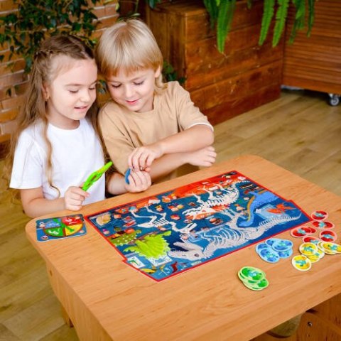 GRA EDUKACYJNA PUZZLE DETEKTYW MUZEUM DINOZAURÓW LUPA ROTER KAFER GRA EDUKACYJNA PUZZLE DETEKTYW MUZEUM DINOZAURÓW LUPA ROTER KAFER
