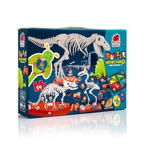 GRA EDUKACYJNA PUZZLE DETEKTYW MUZEUM DINOZAURÓW LUPA ROTER KAFER GRA EDUKACYJNA PUZZLE DETEKTYW MUZEUM DINOZAURÓW LUPA ROTER KAFER