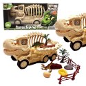 ZESTAW SZKIELET DINOZAURA INTERAKTYWNY TRANSPORTER FIGURKI DINOZAURÓW