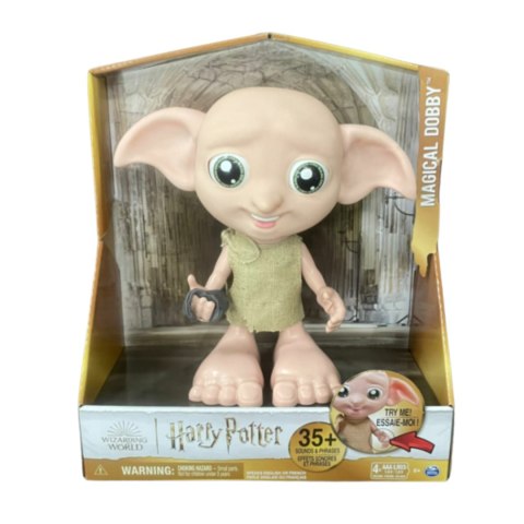 ZGREDEK INTERAKTYWNY HARRY POTTER POSTAĆ EFEKTY DŹWIĘKOWE RUCHOME CZĘŚCI ZGREDEK INTERAKTYWNY HARRY POTTER POSTAĆ EFEKTY DŹWIĘKOWE RUCHOME CZĘŚCI