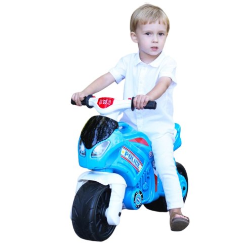 JEŹDZIK MOTOCYKL POLICYJNY EFEKTY DŹWIĘKOWE NAKLEJKI SZEROKIE KOŁA JEŹDZIK MOTOCYKL POLICYJNY EFEKTY DŹWIĘKOWE NAKLEJKI SZEROKIE KOŁA