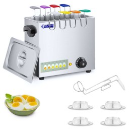 Jajowar urządzenie do gotowania 8 jajek 2600W 30 - 110C + 4x podstawka do jajek