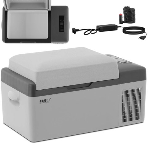 Lodówka samochodowa turystyczna z funkcją mrożenia 12/24 V DC/AC 60 W 20 l Lodówka samochodowa turystyczna z funkcją mrożenia 12/24 V DC/AC 60 W 20 l