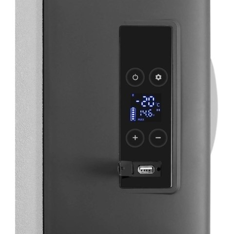 Lodówka samochodowa turystyczna z funkcją mrożenia 12/24 V DC/AC 60 W 20 l Lodówka samochodowa turystyczna z funkcją mrożenia 12/24 V DC/AC 60 W 20 l