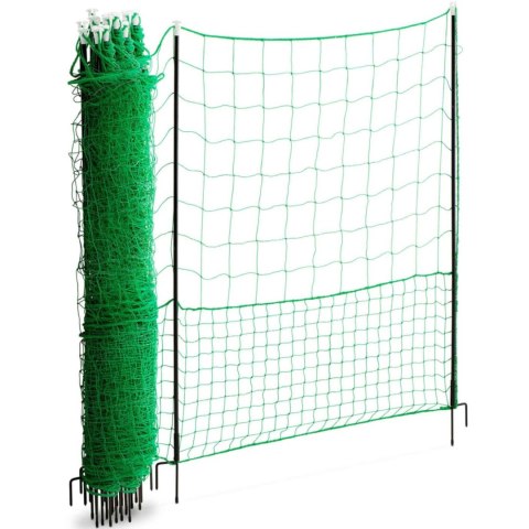 Siatka ogrodzenie ochronne hodowlane dla kur drobiu 1,25 x 50 m Siatka ogrodzenie ochronne hodowlane dla kur drobiu 1,25 x 50 m