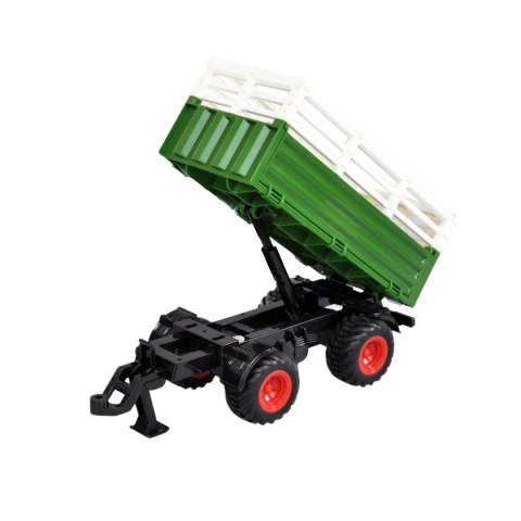 TRAKTOR ZDALNIE STEROWANY Z PRZYCZEPĄ NA PILOT POJAZD ROLNICZY ŚWIATŁO DUŻY TRAKTOR ZDALNIE STEROWANY Z PRZYCZEPĄ NA PILOT POJAZD ROLNICZY ŚWIATŁO DUŻY
