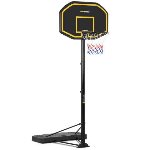 Zestaw kosz do koszykówki mobilny regulowany na stojaku wys. 200-305 cm Zestaw kosz do koszykówki mobilny regulowany na stojaku wys. 200-305 cm