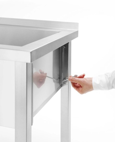 Basen zlew gastronomiczny jednokomorowy Budget Line STAL 1000 x 600 x 850 cm - Hendi 811023 Basen zlew gastronomiczny jednokomorowy Budget Line STAL 1000 x 600 x 850 cm - Hendi 811023
