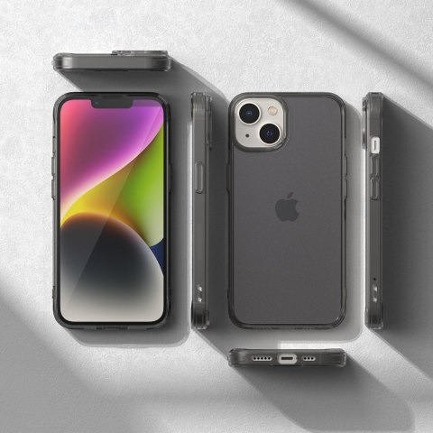 Etui ochronne pokrowiec do iPhone 14 Plus z żelową ramką Fusion Matte szary Etui ochronne pokrowiec do iPhone 14 Plus z żelową ramką Fusion Matte szary