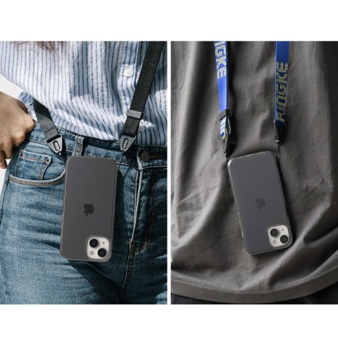 Etui ochronne pokrowiec do iPhone 14 Plus z żelową ramką Fusion Matte szary Etui ochronne pokrowiec do iPhone 14 Plus z żelową ramką Fusion Matte szary