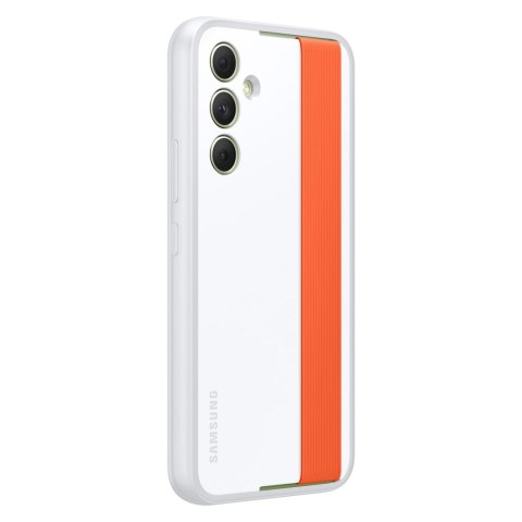 Etui pokrowiec z paskiem Samsung Galaxy A54 5G Haze Grip Case białe Etui pokrowiec z paskiem Samsung Galaxy A54 5G Haze Grip Case białe