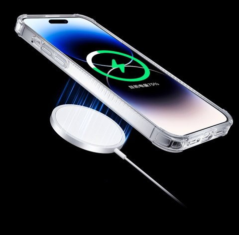 Magnetyczne etui iPhone 14 MagSafe PQY Go Out Series czarne Magnetyczne etui iPhone 14 MagSafe PQY Go Out Series czarne