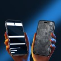Szkło hartowane do iPhone 14 Pro Max z filtrem Anti-Spy na cały ekran z ramką przezroczysty