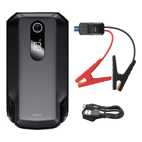 3w1 Urządzenie rozruchowe Booster Starter 12V 100A + PowerBank 13000mAh + latarka LED 3w1 Urządzenie rozruchowe Booster Starter 12V 100A + PowerBank 13000mAh + latarka LED