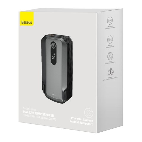 3w1 Urządzenie rozruchowe Booster Starter 12V 100A + PowerBank 13000mAh + latarka LED 3w1 Urządzenie rozruchowe Booster Starter 12V 100A + PowerBank 13000mAh + latarka LED