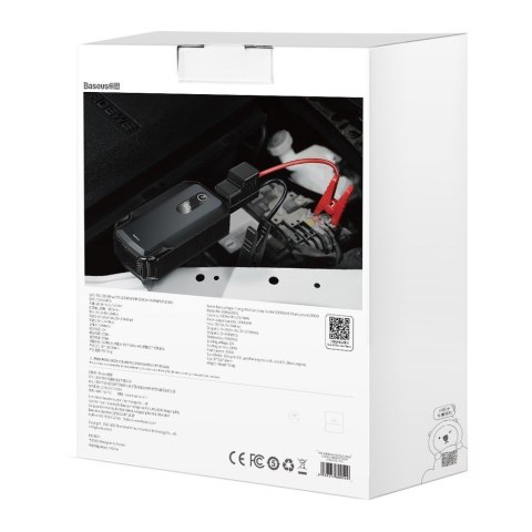 3w1 Urządzenie rozruchowe Booster Starter 12V 100A + PowerBank 13000mAh + latarka LED 3w1 Urządzenie rozruchowe Booster Starter 12V 100A + PowerBank 13000mAh + latarka LED