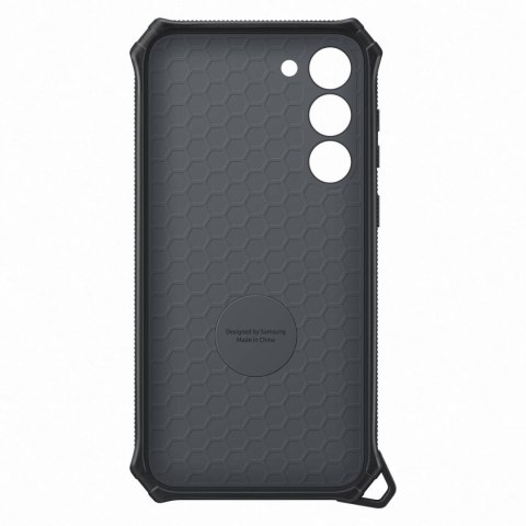 Etui pancerny pokrowiec z podstawką Samsung Galaxy S23+ Rugged Gadget Case szare Etui pancerny pokrowiec z podstawką Samsung Galaxy S23+ Rugged Gadget Case szare